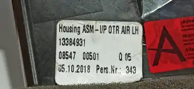 Peça sobressalente para automóvel em segunda mão saída de ar lateral esquerda por opel corsa e 120 aniversario referências oem iam 13384931  0854700501