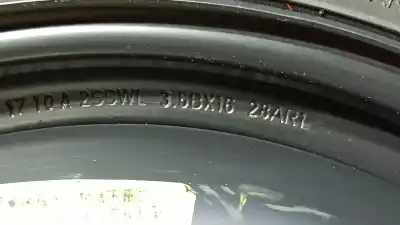 Pezzo di ricambio per auto di seconda mano ruota di scorta per citroen c4 picasso feel riferimenti oem iam 5400h9  t125/85 r16