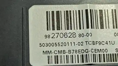 Автозапчастина б/у панель інструментів для citroen c4 picasso feel посилання на oem iam 9827062880  503005520111
