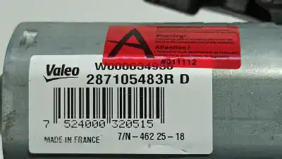 Second-hand car spare part rear windshield wiper motor for renault clio iv limited oem iam references 287105483r  w000034936
