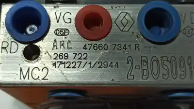Peça sobressalente para automóvel em segunda mão abs por renault clio iv limited referências oem iam 476607341r  0265259318