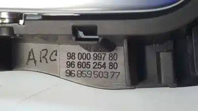 Pezzo di ricambio per auto di seconda mano maniglia interna anteriore sinistra per citroen c4 grand picasso exclusive riferimenti oem iam 9800099780 9143t8 9660525480 / 9685950377