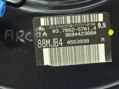 Second-hand car spare part brake servo for citroen c4 picasso millenium oem iam references 1611244280 4535ap 9684423880