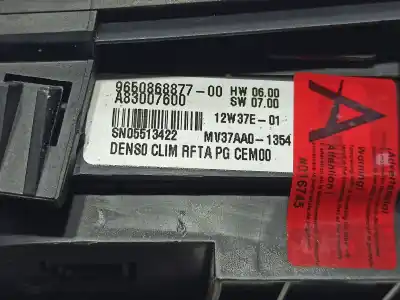 Автозапчасти б/у климат-контроль за citroen c4 picasso millenium ссылки oem iam 9650868877  6451ws