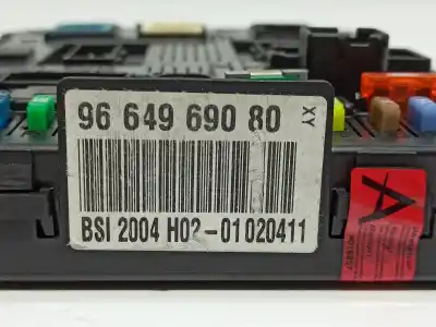 Pièce détachée automobile d'occasion boîtes à fusibles pour peugeot 607 (s2) básico références oem iam 6500ck  9664969080