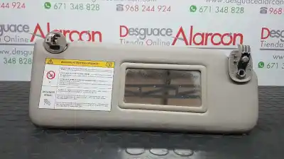 Second-hand car spare part right sunshade for renault twingo dynamique oem iam references 964001550r  964000386r