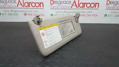 Second-hand car spare part right sunshade for renault twingo dynamique oem iam references 964001550r  964000386r