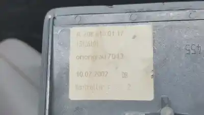 Автозапчастина б/у внутрішне дзеркало для mercedes-benz clase c (w203) berlina 270 cdi (203.016) посилання на oem iam a2088100117  a20881001177d43
