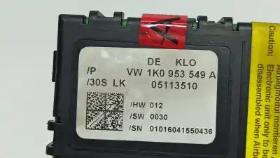 Recambio de automóvil de segunda mano de centralita luces para volkswagen touran (1t1) highline referencias oem iam 1k0953549a  1k0953549am