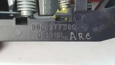 Автозапчасти б/у задняя левая наружная ручка за opel corsa f gs line ссылки oem iam 9802977380  980297831t