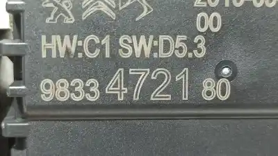 Recambio de automóvil de segunda mano de modulo electronico para peugeot 208 (p2) allure referencias oem iam 9833472180  1656268980