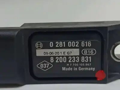 Peça sobressalente para automóvel em segunda mão sensor de pressão por renault clio iii tom tom edition referências oem iam 8200233831 223658570r 0281002616