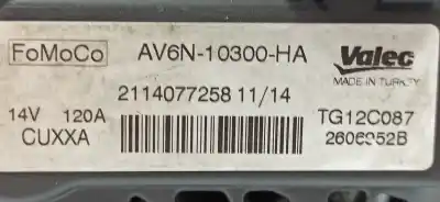 Second-hand car spare part alternator for ford fiesta (ccn) titanium oem iam references 1871861 av6n10300ha / av6n-10300-ha reav6n-10300-ha / reav6n10300ha / 2265722 / av6n-10300-hb