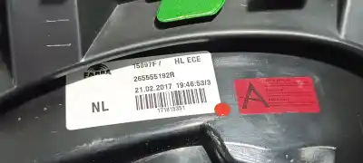 Second-hand car spare part left tailgate light for smart forfour electric drive (453.091) oem iam references a4539062700  265555192r