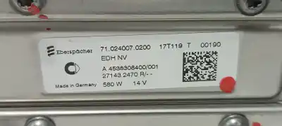 Pièce détachée automobile d'occasion vanne d'échange de chauffage pour smart forfour electric drive (453.091) références oem iam a4538308400  271432470r