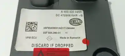 Second-hand car spare part electronic module for smart forfour electric drive (453.091) oem iam references a4534300200  472506154r