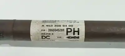 Second-hand car spare part rear right transmission for smart forfour electric drive (453.091) oem iam references a4533509400  396004528r