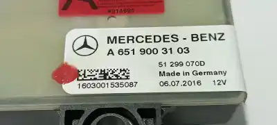 Автозапчасти б/у блок предварительного нагревания за mercedes-benz clase a (w176) a 200 cdi 4matic (176.002) ссылки oem iam a6519003103  