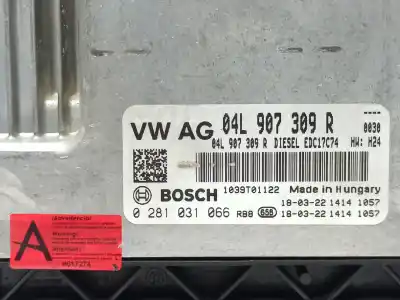 Автозапчастина б/у ебу контролер двигуна для skoda octavia lim. (5e3) ambition посилання на oem iam 04l907309r 04l906026bn / 04l906026bn5e0 0281031066