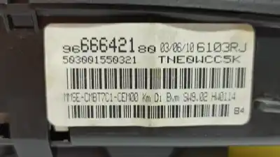 Peça sobressalente para automóvel em segunda mão quadrante por peugeot 308 sw confort referências oem iam 9806132480 6103hs 9666642180