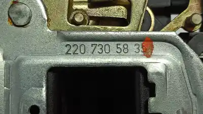 Автозапчастина б/у замок заднього правого дверя для mercedes-benz clase s (w220) berlina 320 cdi (220.025) посилання на oem iam 2207305835  