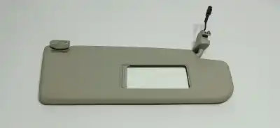 Second-hand car spare part right sunshade for seat leon (1p1) reference oem iam references 6q0857552e 5p0857552f5w9 / 5p0857552t2f4 5p0857552f