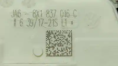 Second-hand car spare part front right door lock for audi a3 (8vk) basic oem iam references 8x1837016c  