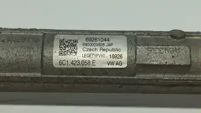 Second-hand car spare part steering rack for skoda fabia active oem iam references 6c1423058e  6c1423058ex