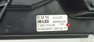 Автозапчастина б/у регулятор скла заднього правого для bmw x2 (f39) sdrive18i посилання на oem iam 51357462606 7420414 67627473090