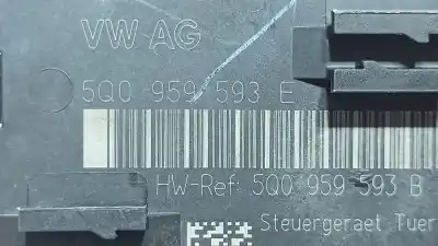 Second-hand car spare part central locking pump for audi a3 (8vk) basic oem iam references 5q0959593b 5q0959592ez00 5q0959593e