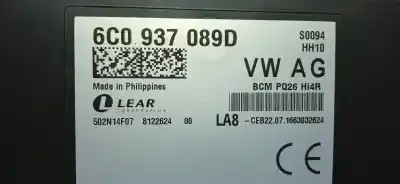 Second-hand car spare part electronic module for skoda fabia active oem iam references 6c0937089d 6c0937089dz00 6c0937090e