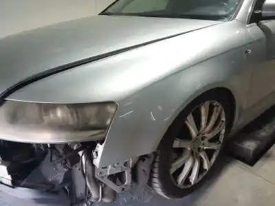 Автозапчасти б/у левое переднее крыло за audi a6 avant (4f5) 3.0 tdi quattro ссылки oem iam 4f0821103a gris plata 5b / y7w 