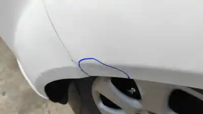 Автозапчастина б/у передне ліве крило для audi q7 (4l) 3.0 v6 24v tdi посилання на oem iam 4l0821101 blanco 5f / z5q 