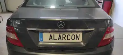 Автозапчасти б/у крышка багажника за MERCEDES-BENZ CLASE C (W204) BERLINA 2.2 CDI CAT ссылки OEM IAM A2047500075 755 GRIS TENORITA 