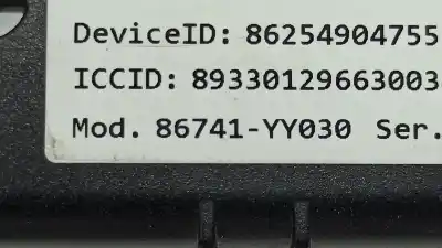 Second-hand car spare part electronic module for toyota yaris active oem iam references 86741yy030  86741-yy030