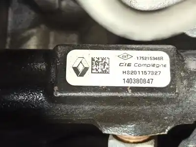 Second-hand car spare part complete engine for renault clio iv expression oem iam references k9k612 h8201108033 / 0445110485 / 166008399r / 167001056r / 0445010530 