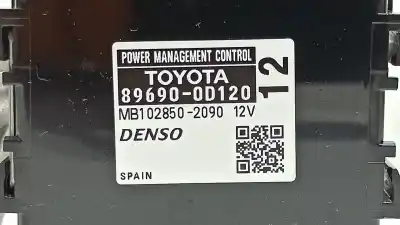 Second-hand car spare part electronic module for toyota yaris active oem iam references 896900d120 mb102850-2090 89690-0d120
