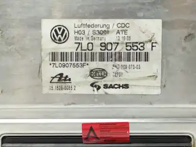 Pezzo di ricambio per auto di seconda mano centralina sospensione per porsche cayenne (typ 9pa) s riferimenti oem iam 7l0907553f  