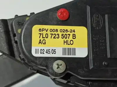 Second-hand car spare part accelerator pedal for porsche cayenne (typ 9pa) s oem iam references 7l0723507b 6pv008026-24 6pv00802624