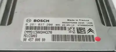Автозапчасти б/у блок управления двигателем за peugeot expert combi standard ссылки oem iam 9845780880  0281037200