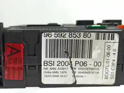 Second-hand car spare part fuse box unit for citroen c2 sx oem iam references 9659285380  