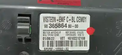 Автозапчасти б/у многофункциональный дисплей за peugeot expert combi standard ссылки oem iam 9836586480  