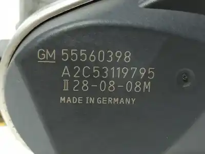 Pièce détachée automobile d'occasion boitier de papillon pour opel zafira b cosmo références oem iam 55560398  a2c53119795
