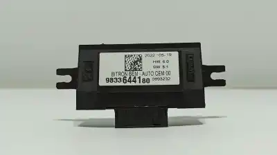 Peça sobressalente para automóvel em segunda mão módulo eletrônico por peugeot 3008 style referências oem iam 9833644180