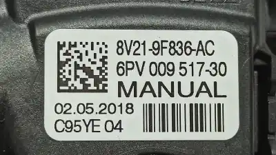 Second-hand car spare part potentiometer for ford transit connect furgon 200 l1 ambiente oem iam references 2120072 8v219f836ac 8v21-9f836-ac