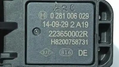 Peça sobressalente para automóvel em segunda mão sensor de pressão por renault clio iv gt referências oem iam 223650002r h8200758731 0281006029