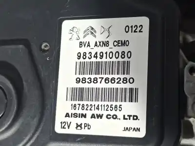 İkinci el araba yedek parçası vites kutusu için peugeot 3008 style oem iam referansları 20gtbg 1677592580 9834910080 / 9838766280