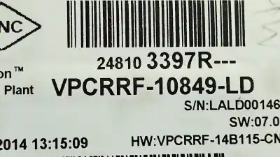Peça sobressalente para automóvel em segunda mão quadrante por renault clio iv gt referências oem iam 248103397r  248104261r