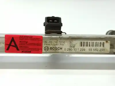 Автозапчастина б/у рампа инжектора для opel corsa d cosmo посилання на oem iam 55562258 24420543 0280151239