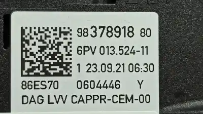 Автозапчастина б/у педальний потенціометр для opel corsa f gs line посилання на oem iam 9837891880  6pv01352411